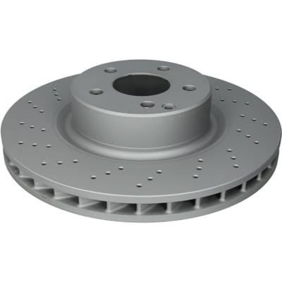 Remschijf ATE 24.0132-0115.1 voorkant, geventileerd, sterk gecarboniseerd, 1 Stuk