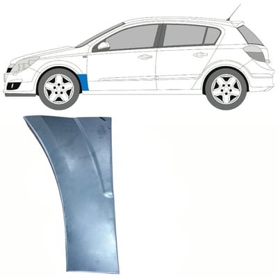 Reparatiepaneel voorspatbord voor Opel Astra H 2003-2014 / Links