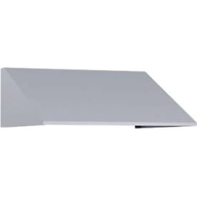 C+P schuin dak, voor kastbreedte 600 mm, blank aluminium