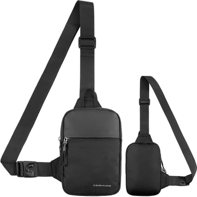 Dailygoods- Schoudertas Waterdicht - Crossbodytas Dames/Heren - Verstelbare Riem 30-110cm - Duurzaam - Comfortabel - Modieus Uiterlijk