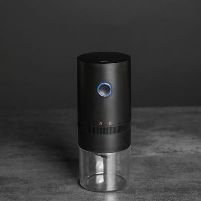 USB-Oplaadbare Braam Koffiemolen - Perfecte Draagbaarheid met Instelbare Instellingen & Eenvoudig Onderhoud voor Koffieliefhebbers black