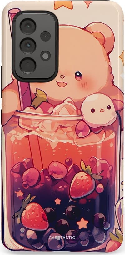 Casetastic Hoesje Geschikt voor Samsung A53 - Stijlvolle Beschermende Duo-layer Case - Beertjes Cocktail