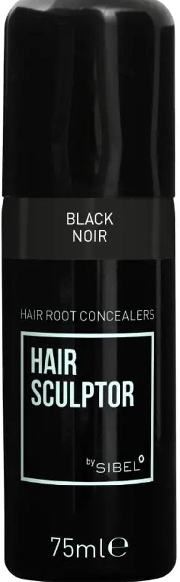 Hair Sculptor Hair Root Concealers - Zwart - Concealer spray voor grijs haar