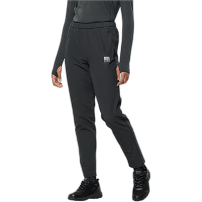 Jack Wolfskin Bike Commute Wi Pants W 1507611-6350, Vrouwen, Zwart, Broek, maat: 36