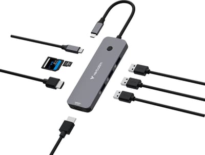 Verbatim USB-C Pro Multiport-hub met 8 poorten