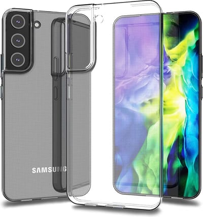 hoesje Geschikt voor Samsung S22 Plus Hoesje Transparant telefonhoesje Samsung Galaxy S22 Plus hoesje Siliconen Hoes Doorzichtig - Samsung S22 Plus Siliconen Hoesje Transparant - Back Cover - transparant