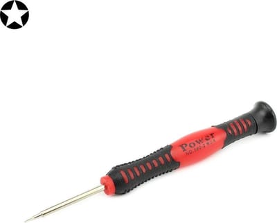 Let op type!! JIAFA JF-607-0.8 Pentalobe 0.8 Screwdriver for iPhone Charging Port Screws(Red)