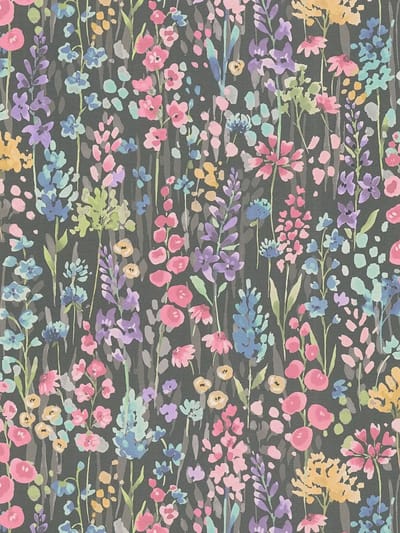 AQUAREL BLOEMEN BEHANG | Floraal - Meerkleurig - A.S. Création Aquarell Dreams