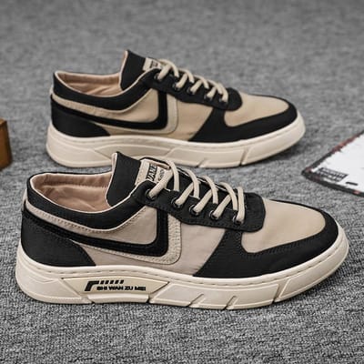 Zomer Ademend Canvas Herenschoenen Koreaanse Versie van de Trendy Heren Lage Sneakers Parapluchoenen Alles-Match Sport Casual Herenschoenen 43 zwart