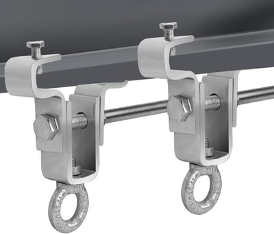Verstelbare I-Beam Hanger voor Zware Zakken - Stalen Draagklem voor Bokszakken en Hangstoelen