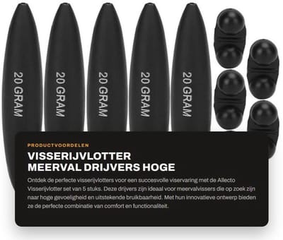 Vlotter 5 stuks - Hoge gevoeligheid - EVA Drijvers - Meerval Drijvers - Vissen - Flexibiliteit - Vissersfloat