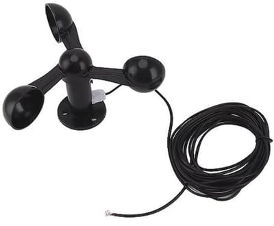 Nauwkeurige Windsnelheidsdetector met 8 M Waterdichte Kabel voor Energiecentrales en Weerstations