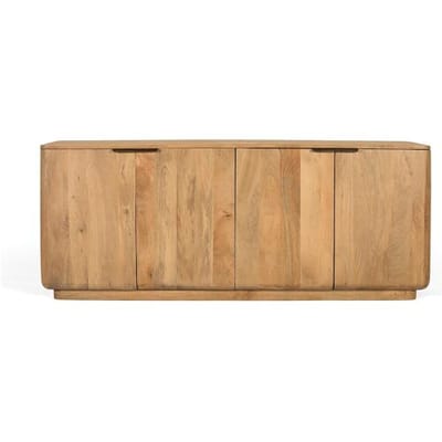 Giner y colomer Dressoir van mangohout, rustieke moderne stijl - 70x175x45
