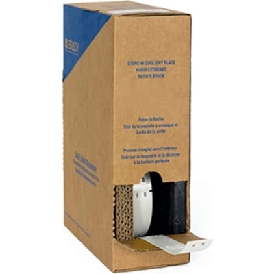 Brady BM-15X75-7598-WT polyester tags wit | 15 mm x 75 mm (origineel)