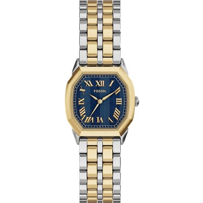 FOSSIL ES5480 Vrouwen Horloge 27 mm Goudkleurig/Zilverkleurig