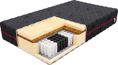 FDM® NEON Matras 80x200 cm - Hoogte 24 cm H3 - Pocketvering Matrassen - Dubbelzijdig - 7 zones - Antiallergisch