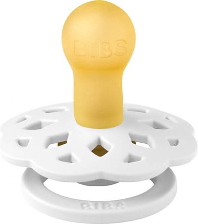 Bibs Fopspeen Boheme 0-6mnd White