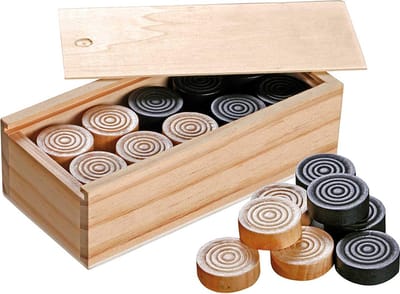 Philos Damstenen - Houten damstenen van 30 mm - Vanaf 6 jaar