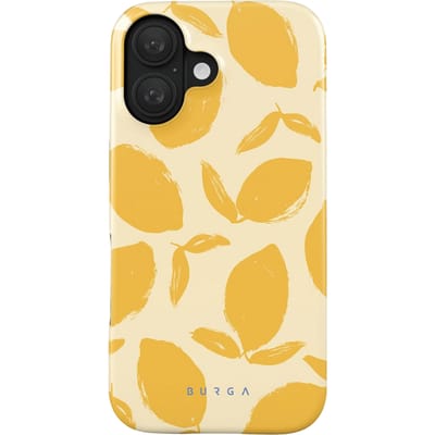 Burga iPhone 16 Plus Hoesje Lemon