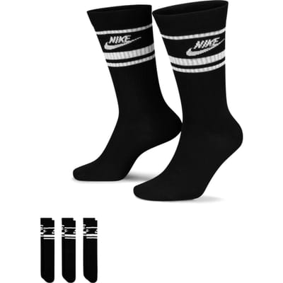 Nike - sportswear everyday essential - zwart/wit - 3-pack