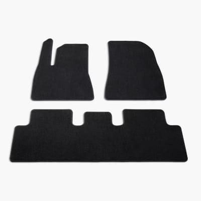 Tesla Model 3 vloermatten Premium Velours – Mattenset op maat – Vanaf 10.2023 (Highland) – Interieur Accessoires
