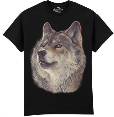 Somethings Going On - Wolf The Coloured House T-shirt M