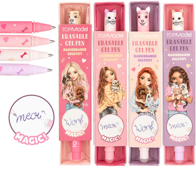 Depesche - TOPModel uitgumbare gelpen - FUR-EVER FRIENDS - 1 stuk