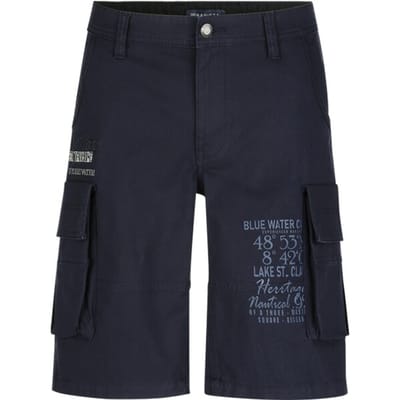 Babista herren Bermuda - 48 - donkerblauw - Plus Size