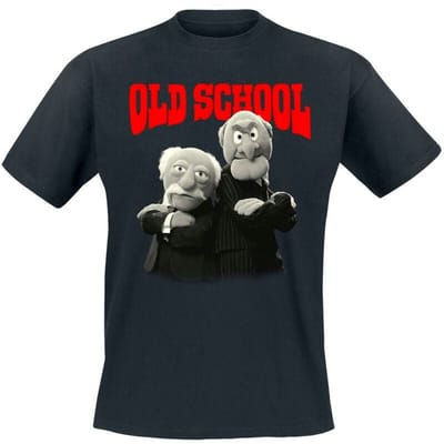 Die Muppets T-shirt - Old School - Heavyweight - S tot 5XL - zwart