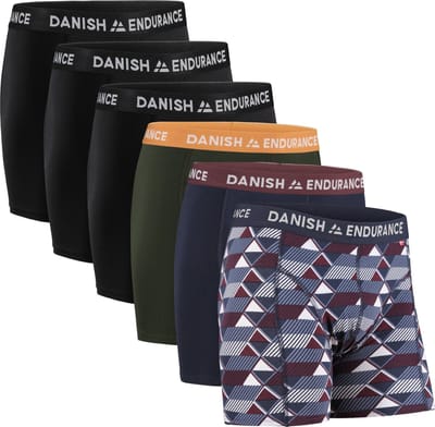 DANISH ENDURANCE Boxershorts - Katoenen Ondergoed - Klassieke Pasvorm - Heren - 6 paar - 3XL