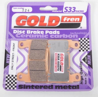 goud fren remblok voor harley davidson 1200 xr motorfiets 2008 tot 2010 avg / avd nieuw