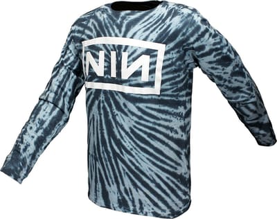 Nine Inch Nails Logo Dip Dye Longsleeve T-Shirt - Officiële Merchandise - S