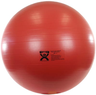 Deluxe anti-burst gymnastiekbal - Zitbal 75 cm - Rood