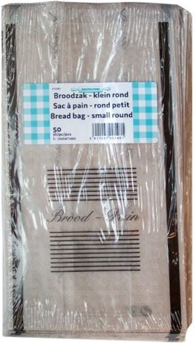 Bakers@home broodzakken klein - 50 stuks
