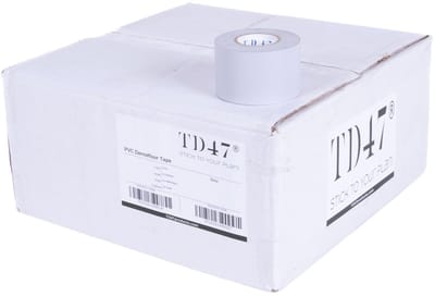 TD47 Dansvloer Tape 50mm x 25m Grijs (Doos 48 rollen)