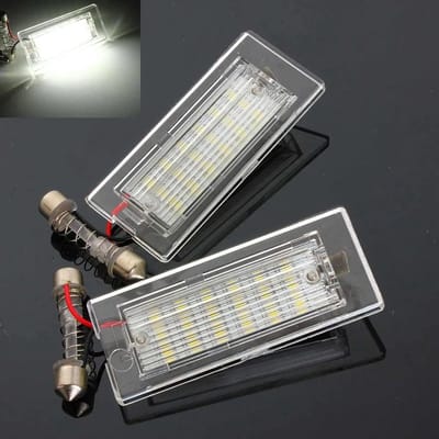 2x Ultra-Witte LED Kentekenplaatverlichting voor SUV (1999-2010 Modellen)