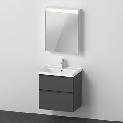 Duravit D-Neo furniture set with mirror cabinet 65 cm DE0115L4949
