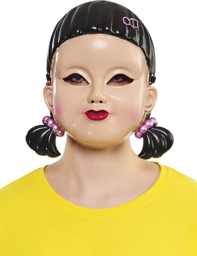 Girl Doll Masker voor Volwassenen - Rubies - One Size