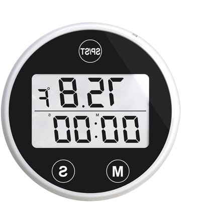 Waterthermometer - Drijvende meter - Temperatuur meten - Met timer alarm - 45 cm - Meerdere kleuren