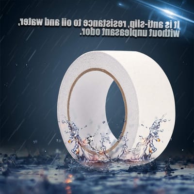 Kleurrijke 5M*5cm PVC Antislip Tape voor Trap en Vloer Veiligheid en Decoratie - Wit