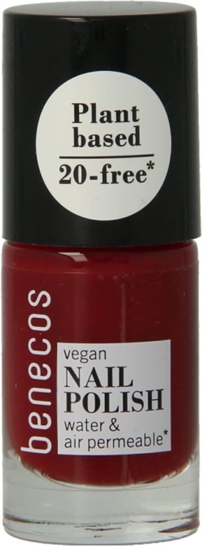 Benecos Vegan Nagellak Cherry Red 5 ml