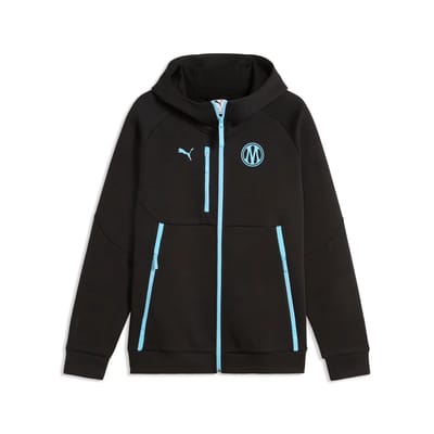 Puma Olympique Marseille Tech Reizen Hoodie Zwart XL Man