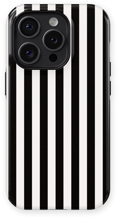 DripCase Gestreept Hoesje geschikt voor iPhone 14 Pro | Backcover met Mag | Stripes Motief | Trendy Case geschikt voor iPhone 14 Pro met Strepen Piano Lane