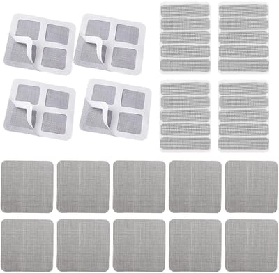 Cosensi- Muggennet Reparatietape 50 Stuks - Zelfklevende Plakband - Glasvezel Tape - Muggennet Reparatieset - Duurzaam - Eenvoudig in Gebruik - Vliegenhor Reparatietape