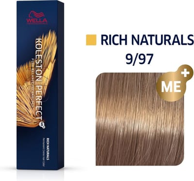Wella Professionals Koleston Perfect Me+ - Haarverf - 9/97 Rich Naturals - 60ml