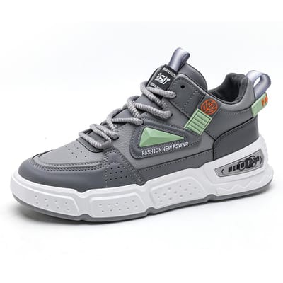 Heren Casual Sneakers Zomer nieuwe Ademende Sportschoenen Outdoor Hardloopschoenen Veelzijdige student Atletisch Joggen Wandelschoenen 39 gray