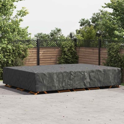 vidaXL - Meubelbescherming - Effen - Zwart - 350 - x - 260 - x - 90 - cm - 210D