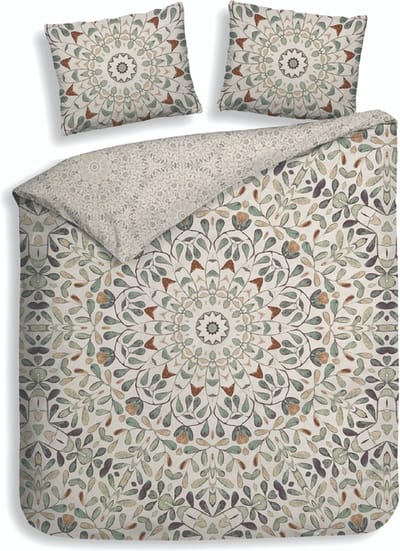 Heckettlane Blanche Dekbedovertrek - Tweepersoons - 200x200/220 cm - Natural