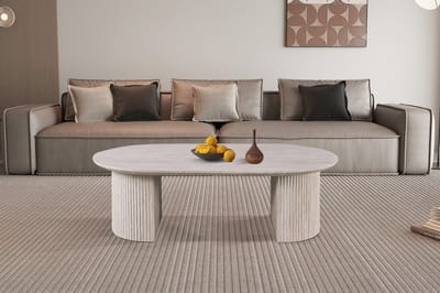 Salontafel Lagos - 120x70x38cm - Travertin