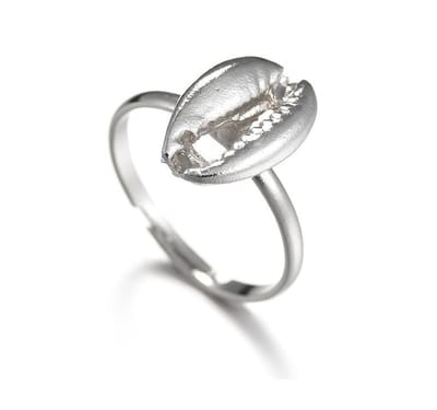 Jomide Ring Schelp - Zilverkleurig